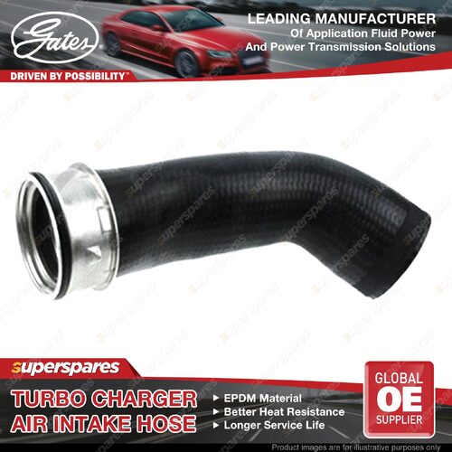 Gates Turbo Air Intake Hose Cold for Volkswagen Multivan Transporter T5 T6 FWD