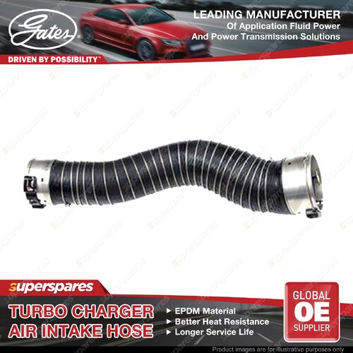 Gates Turbo Charger Air Intake Hose for BMW 5 Series F10 520i Petrol 2.0L 11-16