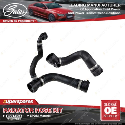 Gates Radiator Hose Kit for BMW X5 X6 35i E70 E71 3.0L 225kW 2008-2014