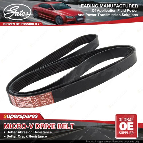 Gates Alt Drive Belt for Land Rover Defender LDV LDH LDK Discovery L318 w/o A/C