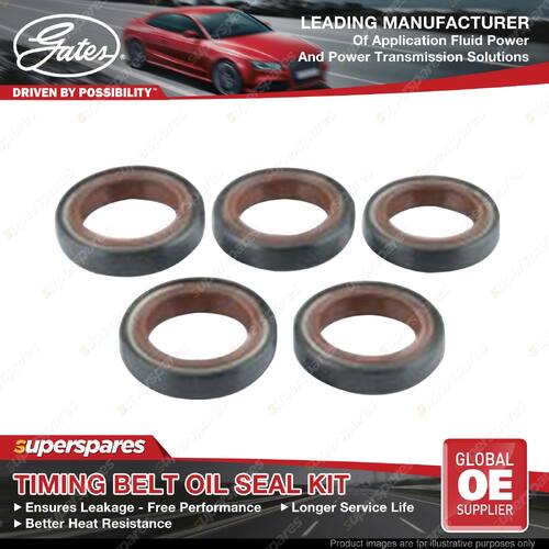 Gates Timing Belt Oil Seal Kit for Audi A6 4B2 C5 4B5 C5 2.4L 121KW 97-05