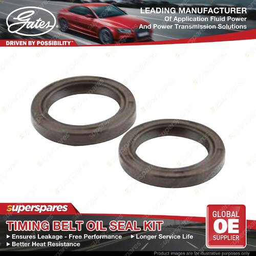 Gates Timing Belt Oil Seal Kit for Ford Econovan JH 1.8L 67KW 03/03-07/06