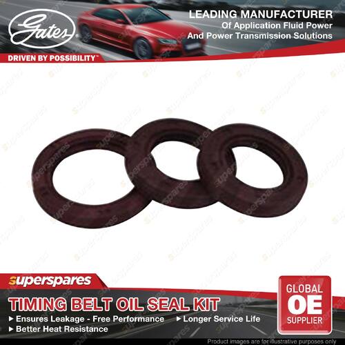 Gates Timing Belt Oil Seal Kit for Jaguar S-Type X200 XF X250 XJ X350