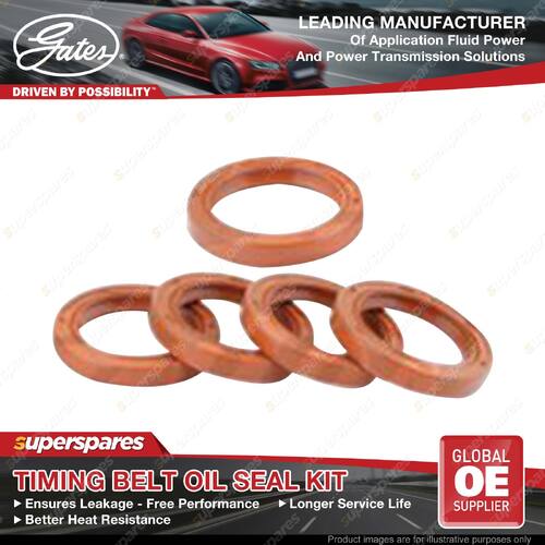 Gates Timing Belt Oil Seal Kit for Saab 9-5 YS3E Z32SE B308E 3.0L 147KW