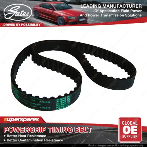 Gates Camsht Powergrip Timing Belt for Mitsubishi Colt Lancer C62A C12V 1.5L