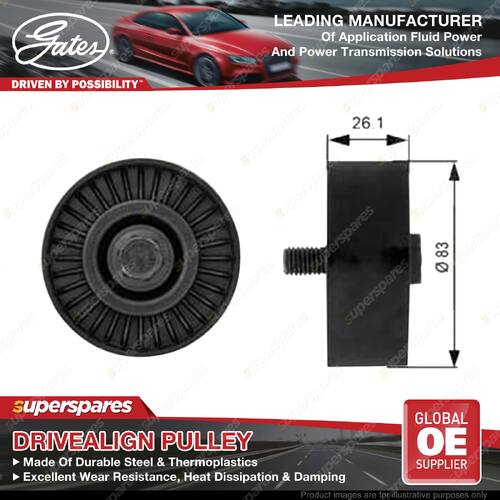 Gates Alt Idler Pulley for Hyundai JM Sonata EF Tiburon GK Trajet FO Santa Fe SM