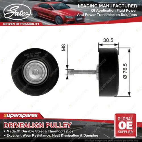 Gates Alternator Idler Pulley for Ford Mondeo BG B4Y B5Y BWY 1.8L 2.0L 2.3L