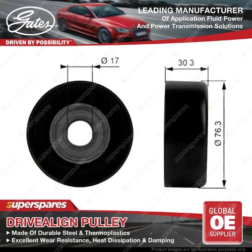 Gates Idler Pulley for Holden Commodore Calais VX VY VS VT Suburban 2500