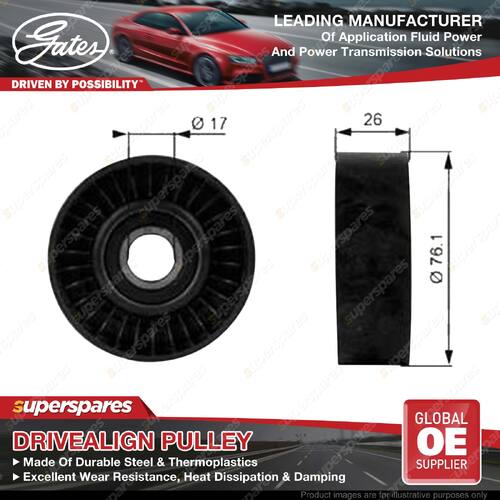 Gates Idler Pulley for Ford Fairlane Fairmont Falcon BA BF FG FGX Territory 4.0L