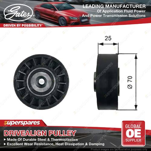 Gates G-Charger Idler Pulley for Mercedes Benz C200 W203 CL203 SLK230 R170