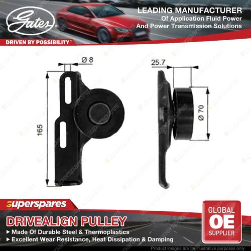 Gates DriveAlign P/S Tensioner Pulley for Renault Megane BA DA JA KA LA 1.6L