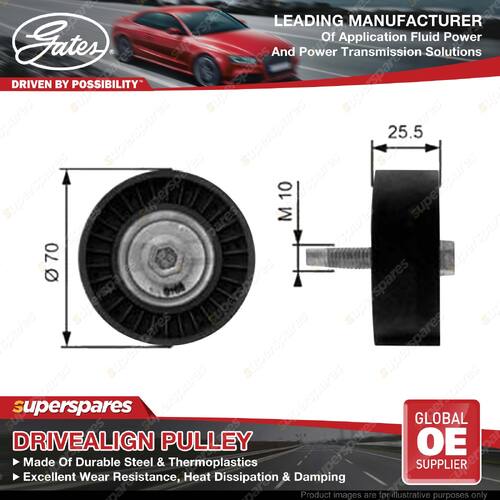 Gates Alternator Idler Pulley for Mazda Tribute EP 2.0L 91KW 97KW 00-04