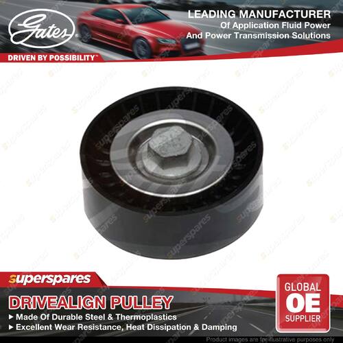 Gates Lower Alternator Idler Pulley for Chrysler Grand Voyager RT Sebring JS