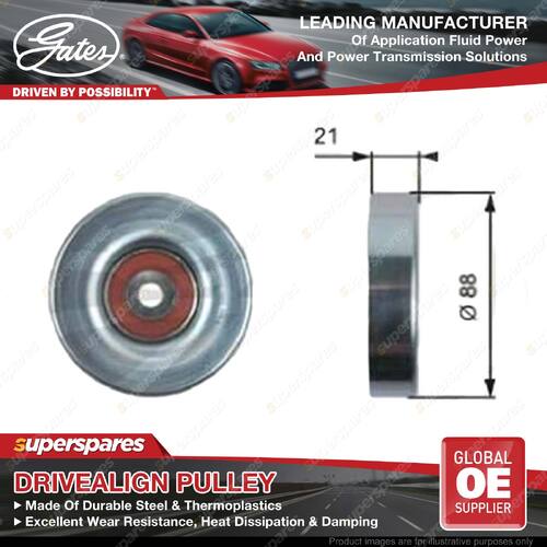 Gates Alternator Idler Pulley for Daihatsu Sirion M301 1.3L 10/04-03/14