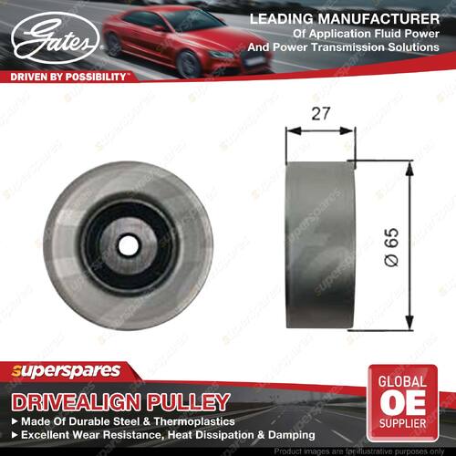 Gates DriveAlign Alternator Idler Pulley for Citroen C5 DC Xantia X1 X2 XM Y4