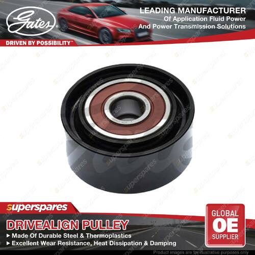 Gates Lower Alt Idler Pulley for Toyota Hiace Commuter TRH201 TRH221 TRH223