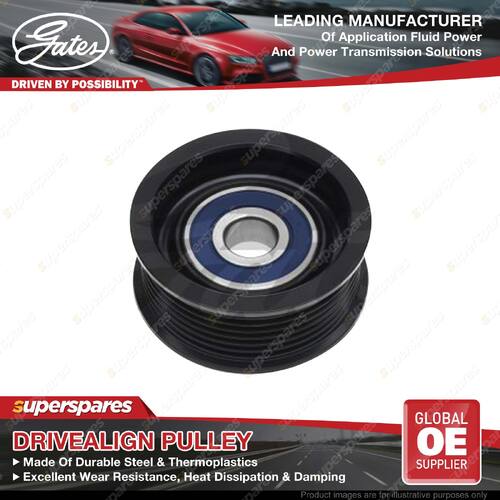 Gates Alternator Idler Pulley for Honda CR-V RM 2.4L 140KW 01/12-06/18