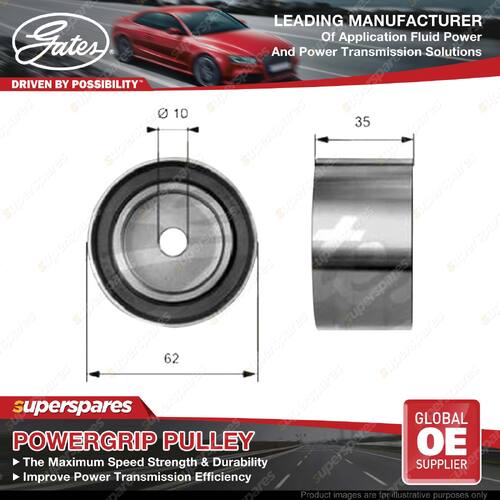 Gates PowerGrip Cam Guide Pulley for Chrysler PT Cruiser PT 2.0L 104KW 00-04