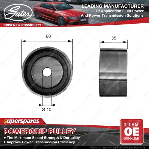 Gates PowerGrip Cam Guide Pulley for Kia Optima GD MS Sportage KM 2.5 2.7L 01-07