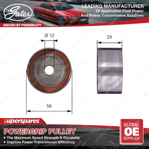 Gates PowerGrip Cam Guide Pulley for Holden Apollo JM JK JL JP 2.0L 2.2L 89-97