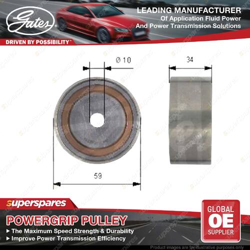 Gates Upper PowerGrip Cam Guide Pulley for Audi A6 4B2 4B5 4F2 4F5 3.0L