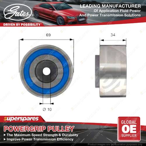 Gates PowerGrip Cam Guide Pulley for Ford Territory SZ 2.7L 140KW 05/11-On