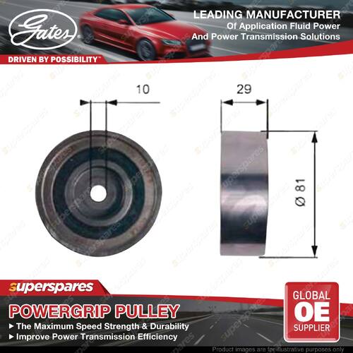 Gates PowerGrip Cam Guide Pulley for Audi A1 8XA A3 8P A5 8F7 A6 4G Q5 8RB