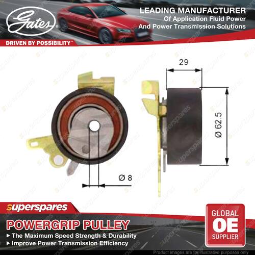 Gates PowerGrip Cam Tensioner Pulley for Fiat Ulysse 179BXA11 179BXA1A 2.0L