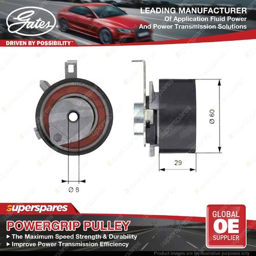 Gates Cam Tensioner Pulley for Ford Focus LR Mondeo HA HB HC HE Cougar HT60T