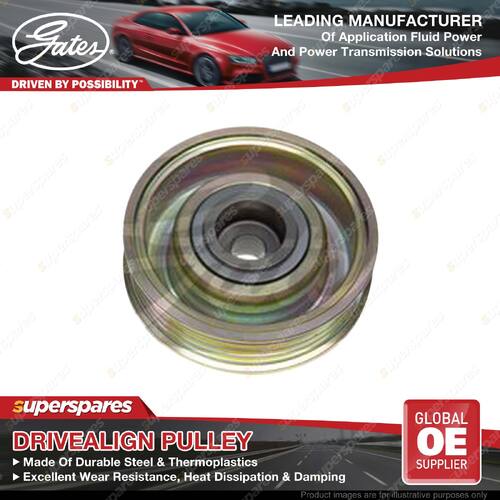 Gates Alternator Idler Pulley for Mitsubishi Magna TW 3.5L 157kW FWD Petrol