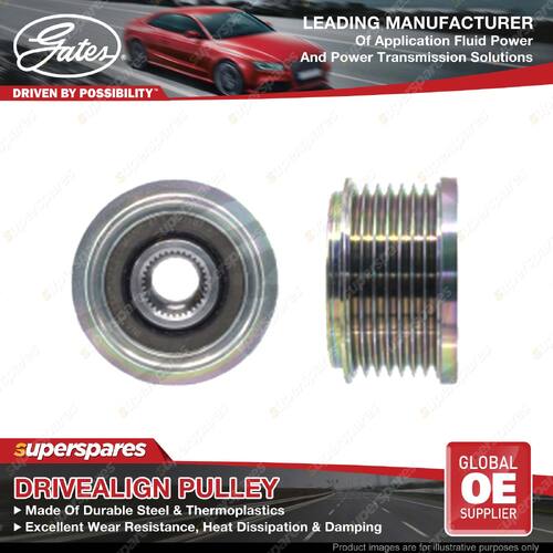 Gates Overrunning Alternator Pulley for Ford Ranger PX 2.2L 3.2L 2011-2022