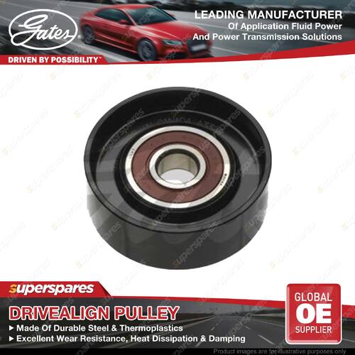 Gates DriveAlign Idler Pulley for Subaru Forester S12 S13 SH 2.0L 2.5L 11-On