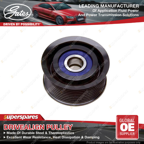 Gates DriveAlign Idler Pulley for Freightliner Argosy 380 410 430HP 36231