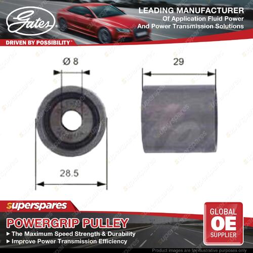 Gates Powergrip Guide Pulley for Porsche Cayenne 92A 9PA 3.0L 176KW 2009-2014