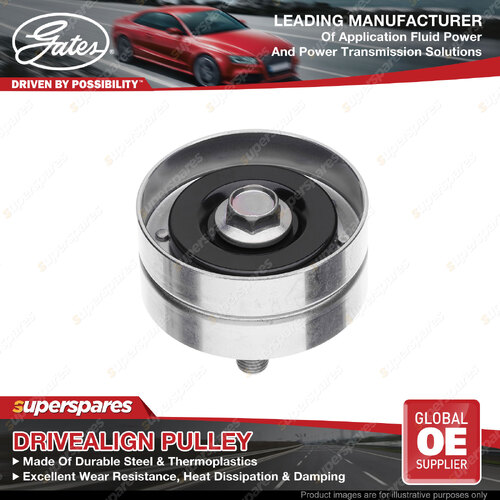 Gates DriveAlign Idler Pulley for Toyota Landcruiser FZJ80 105 Tarago Estima