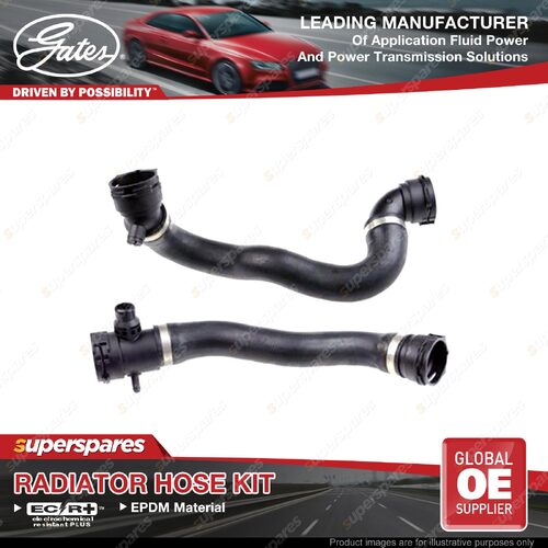 Gates Radiator Hose Kit for BMW X1 20i 28i E84 2.0L N20B20A 135kW 180kW 11-15