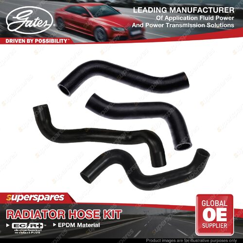 Gates Radiator Hose Kit for Mitsubishi Galant CZ4A 2.0L 4B11 177kW 2008-ON