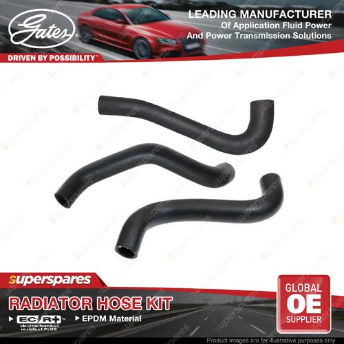 Gates Radiator Hose Kit for Toyota Hiace YH50 YH60 YH51 YH61 YH56 YH66 1.8L 2.0L