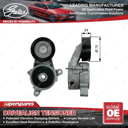 Gates DriveAlign Alt Belt Tensioner for Jeep Compass MK49 Patriot MK74 24mm