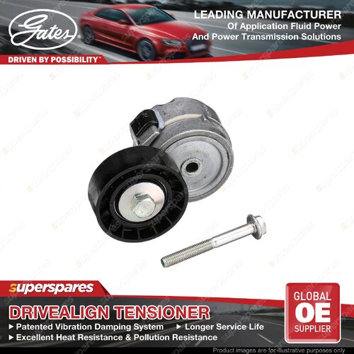 Gates DriveAlign Tensioner for Abarth 124 348 1.4L 125KW 03/2016-12/2019