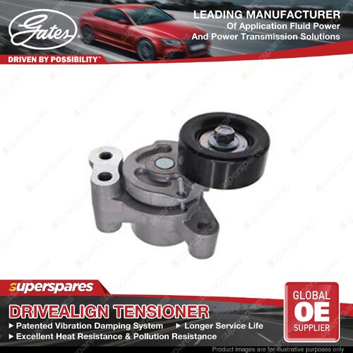 Gates DriveAlign Tensioner for Mitsubishi Pajero Sport QF Triton MQ MR KK1T KL1T