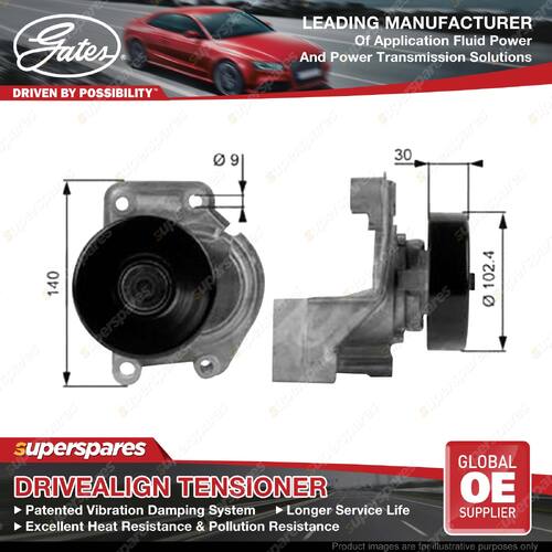 Gates DriveAlign Alternator Belt Tensioner for Toyota Landcruiser UZJ100 UZJ200