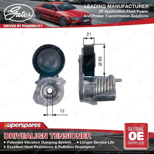 Gates DriveAlign A/C Belt Tensioner for Ford Focus LS LV LT 2.5L 166KW