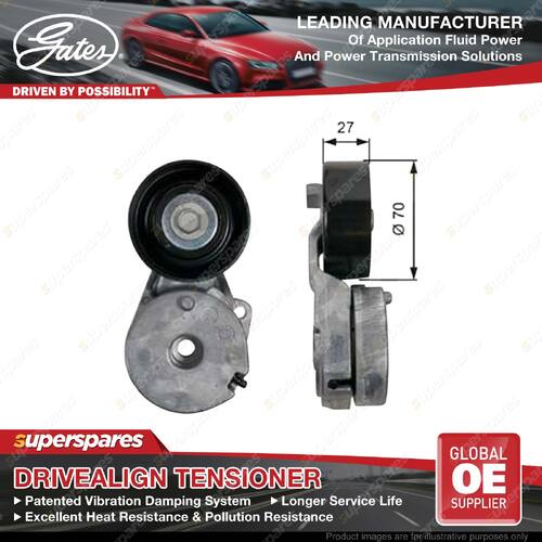 Gates Alt Belt Tensioner for Nissan X-Trail T31N Dualis Qashqai Tiida Trail