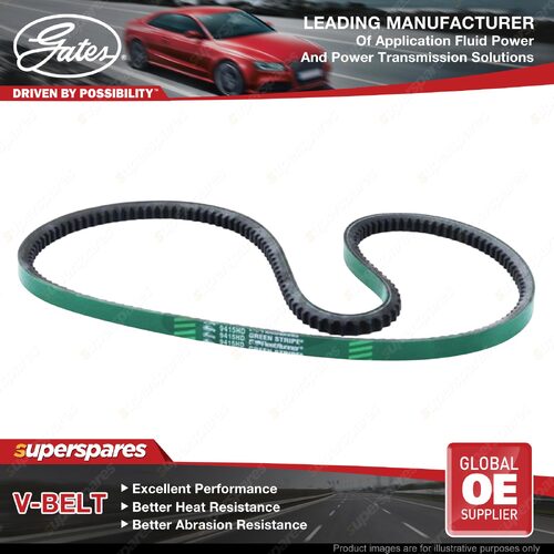 Gates Fan V Belt Drive Belt for Isuzu N-series NPR71 NPR75 4.6 5.2L 85kW 110kW