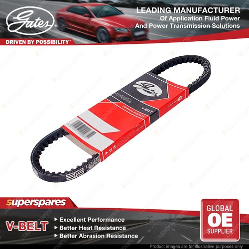 Gates Heavy Duty Fleetrunner V Belt Drive Belt For Mazda 929 HC 3.0L 1990-1991