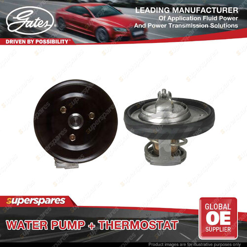 Gates Water Pump + Thermostat Kit for Chrysler Sebring JS 2.4L 128kW FWD Petrol