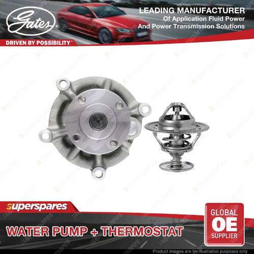 Gates Water Pump + Thermostat Kit for Ford Falcon Fairlane Fairmont LTD BA BF