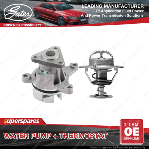 Gates Water Pump + Thermostat Kit for Ford Falcon FG FGX 2.0L 176kW 179kW 12-On