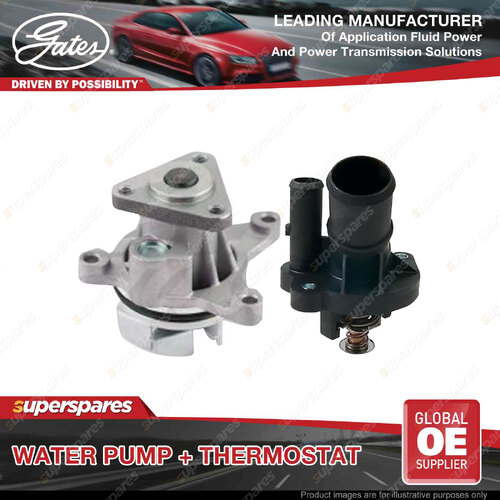 Gates Water Pump + Thermostat Kit for Ford Escape ZB ZC Focus LW Ranger PX